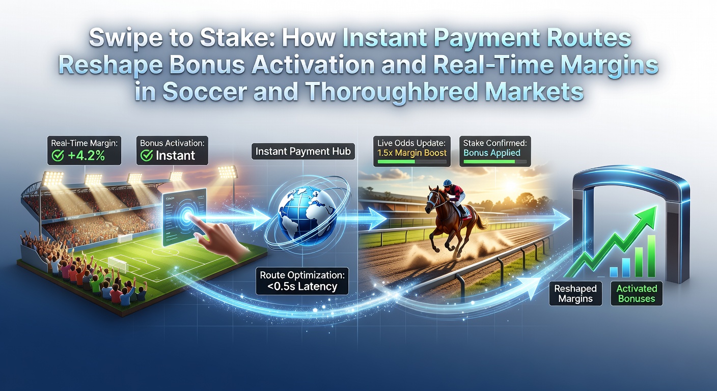 Instant payment interfaces displaying real-time soccer and thoroughbred betting options with instant deposit confirmations